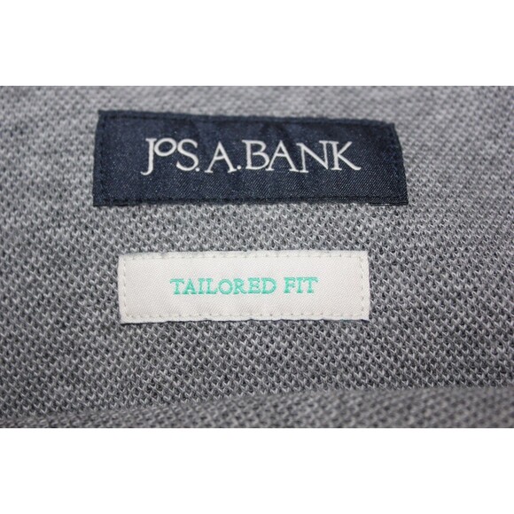Jos A Bank Blazer Mens Tailored Fit Gray Unstructured NWT Cotton Jacket Blend 4X - Picture 10 of 12
